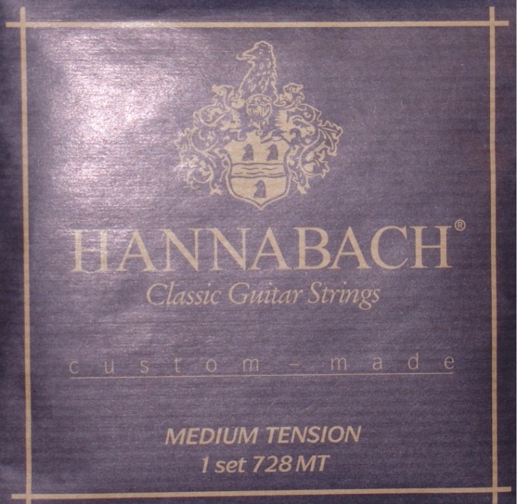 Hannabach 728 MTC Carbon 'custom made' Konzertgitarre, medium tension